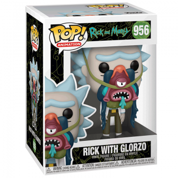 FUNKO POP! - Animation - Rick and Morty Rick with Glorzo #956